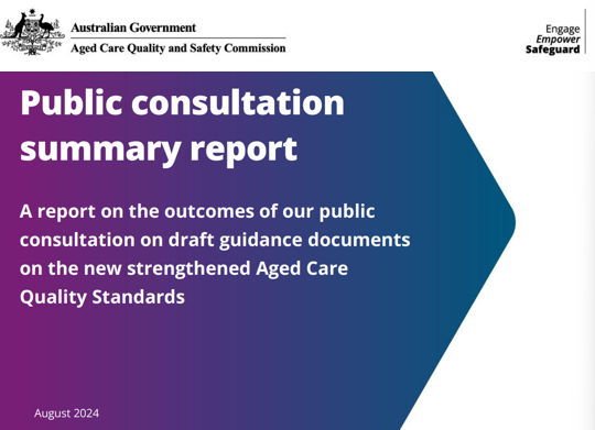 Guidance on Strengthened Aged Care Quality Standards will be released by year's end post image