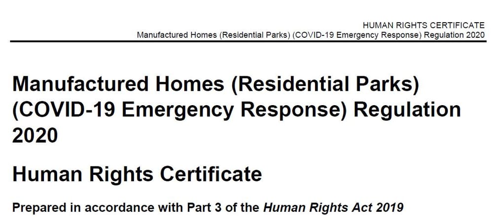Queensland passes new lifestyle community regulations to protect residents from rent increases during COVID – labels measures a “human rights” issue post image