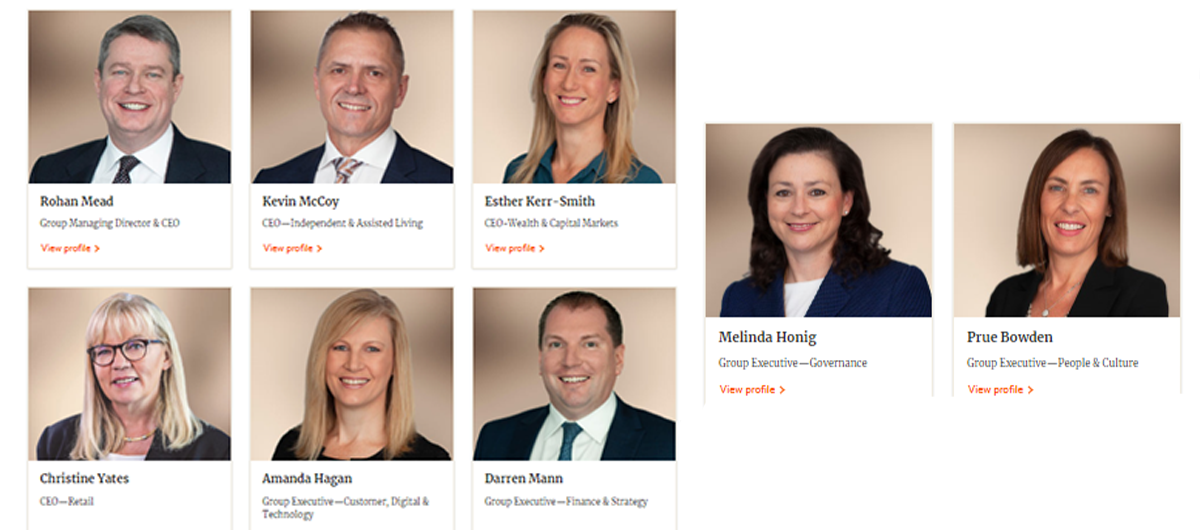 Setting the example? Women make up over 60% of Australian Unity’s senior management post image