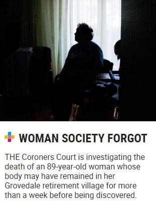 Coroner to investigate death of 89-year-old Victorian village resident whose body may have been undiscovered for a week post image