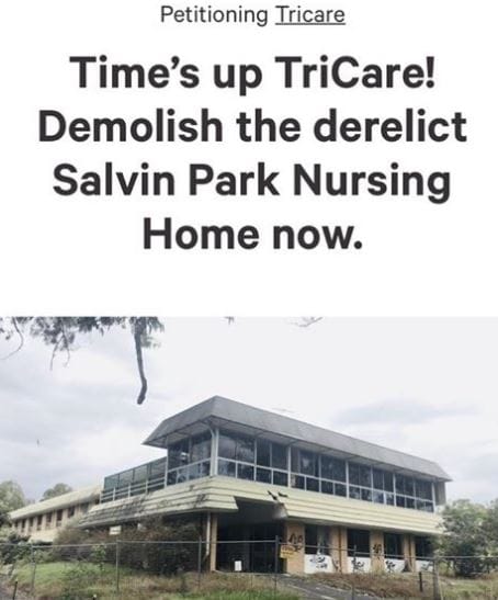 Brisbane Deputy Mayor leads petition demanding TriCare demolish its derelict Brisbane aged care home post image