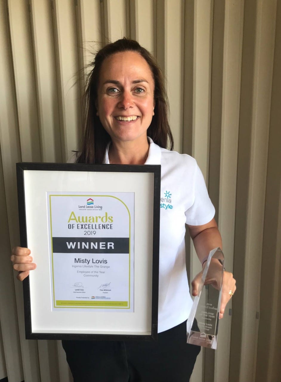 Ingenia Community Manager named Employee of the Year! post image