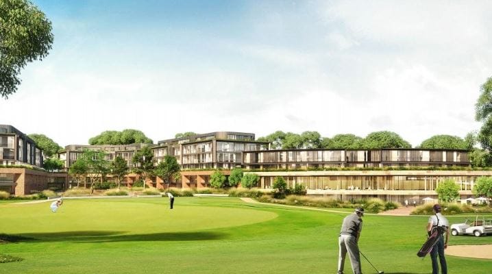 Southwest Sydney golf club unveils plans for 145-unit vertical retirement village – next to new Anglicare co-located development post image