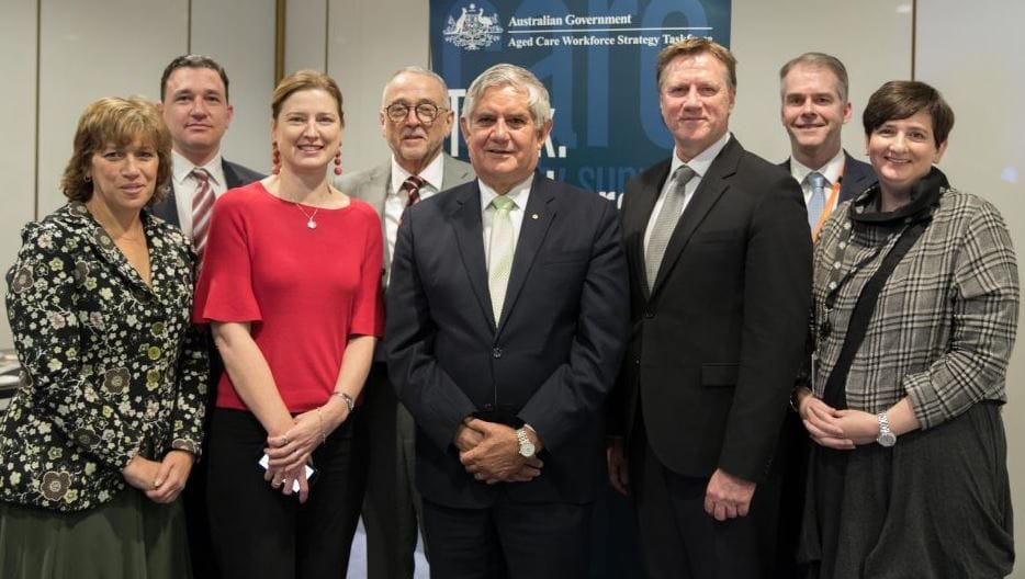 “How we care says who we are”: Prof John Pollaers hands over pivotal aged care workforce strategy to Ken Wyatt post image