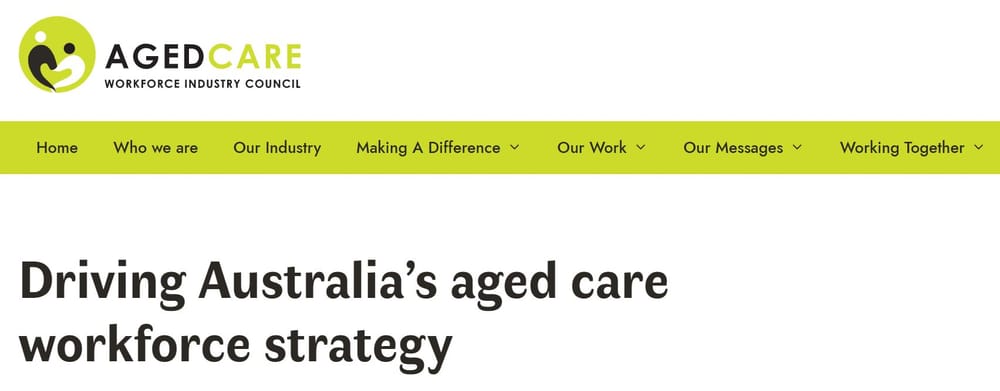 Aged Care Workforce Council to drive social change campaign to change perception of aged care with ACSA post image