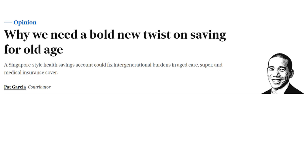 Catholic Health Australia CEO points to Singapore-style health savings account as solution for funding aged care in Australia post image