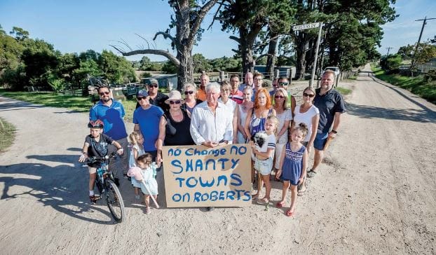 No ‘shanty towns’: Mornington residents stage protest against $50M 371-home land lease community post image