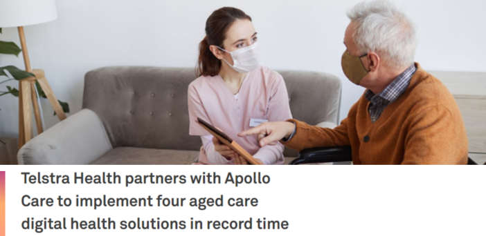 Telstra Health implements IT systems in four Apollo Care aged care homes post image