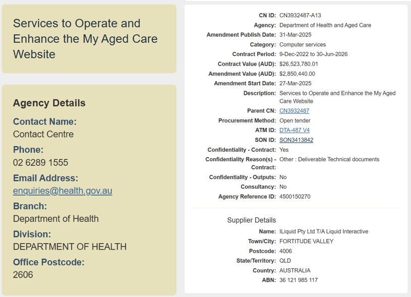 Consultants paid nearly $30K per day to operate My Aged Care post image