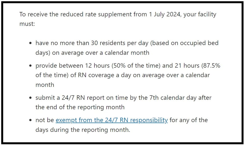 Small aged care homes providing limited RN coverage to receive more funding post image