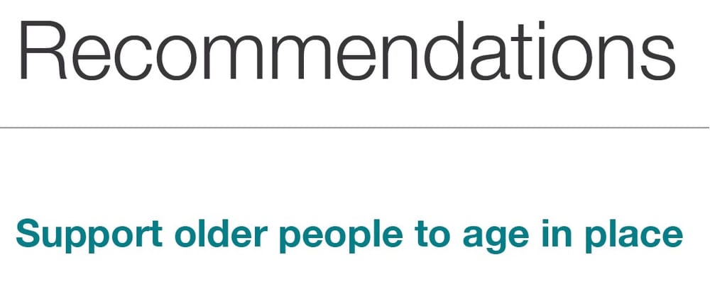 Aged Care Taskforce Final Report: Key recommendations post image