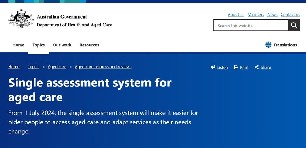Fed Govt to release tender for new single assessment process in January 2024 post image