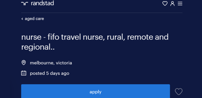 RNs now FIFO workers all around Australia post image