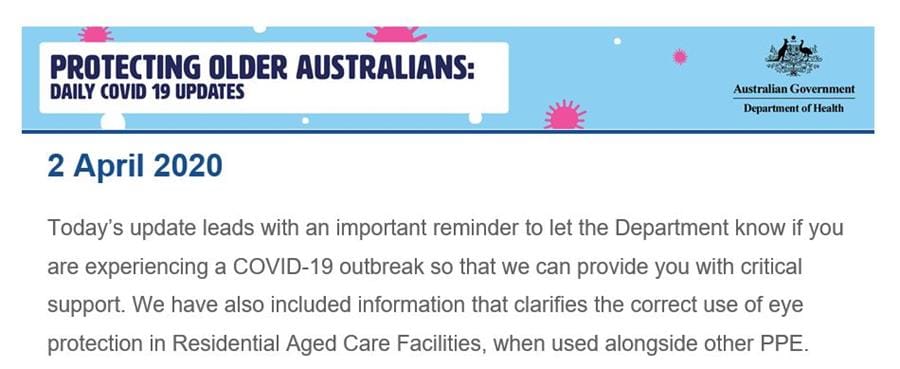 16 homes ‘declare’: are all aged care providers with COVID-19 cases alerting the Government? Department of Health calls on those with cases to come forward post image
