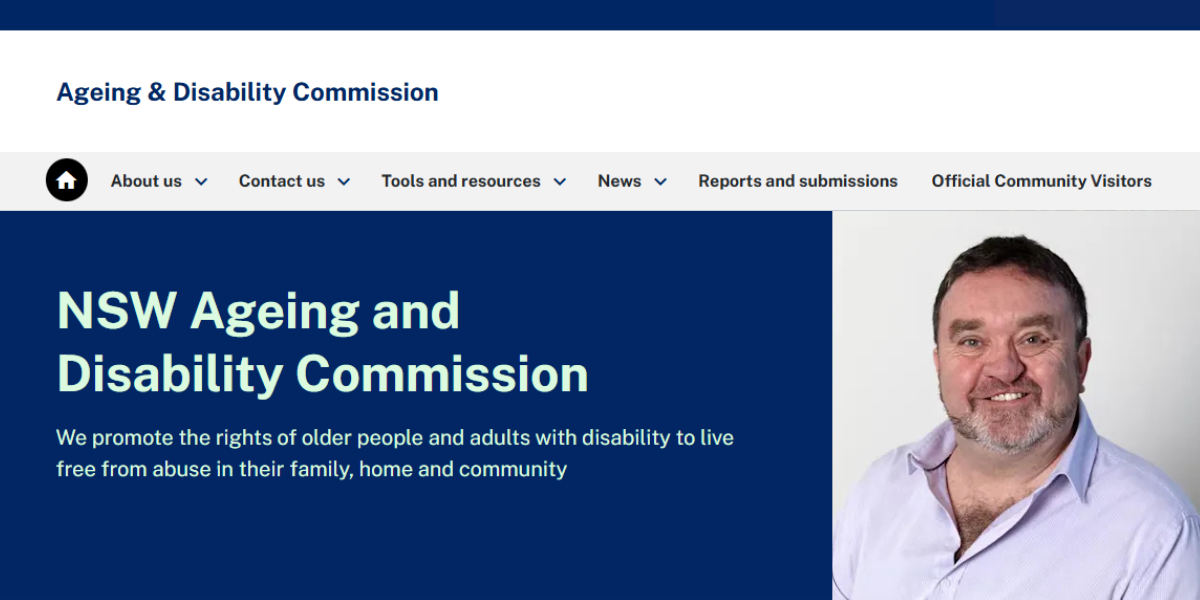 Jeff Smith named new NSW Ageing and Disability Commissioner post image
