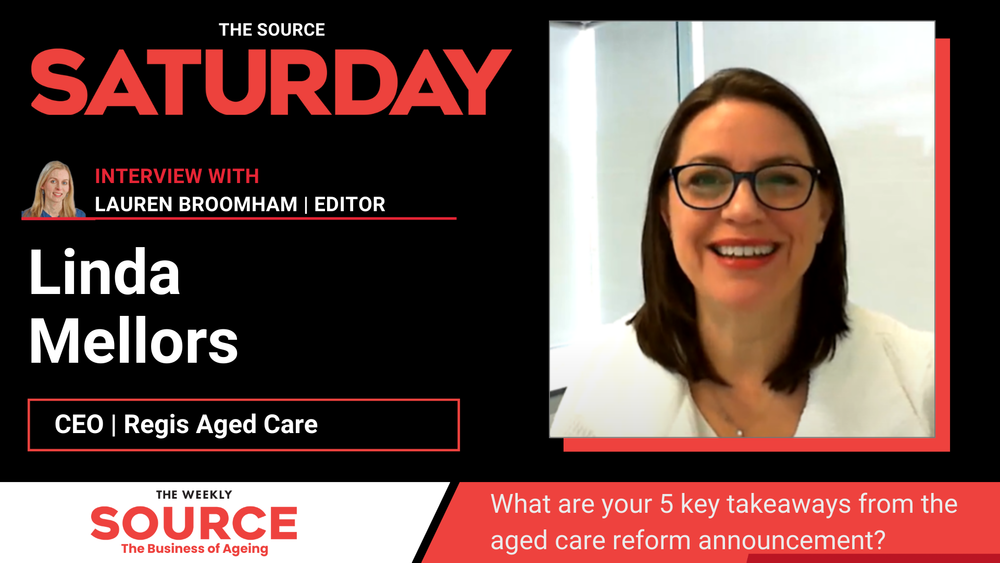 The sector speaks to The SOURCE: Linda Mellors, Regis Aged Care CEO post image