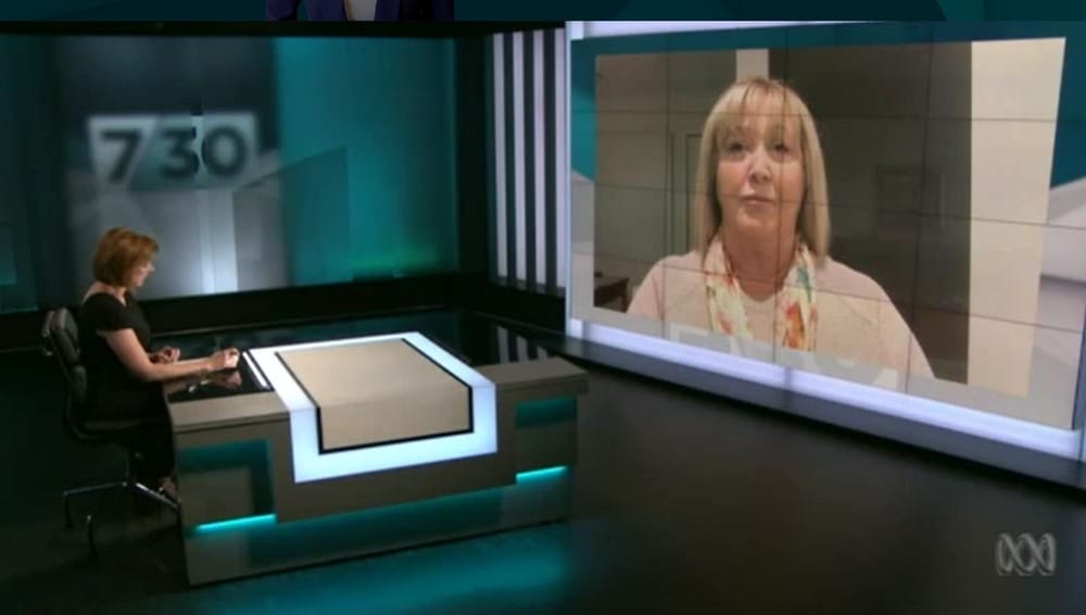 Daughter of Newmarch House praises Anglicare and staff on 7.30 Report post image