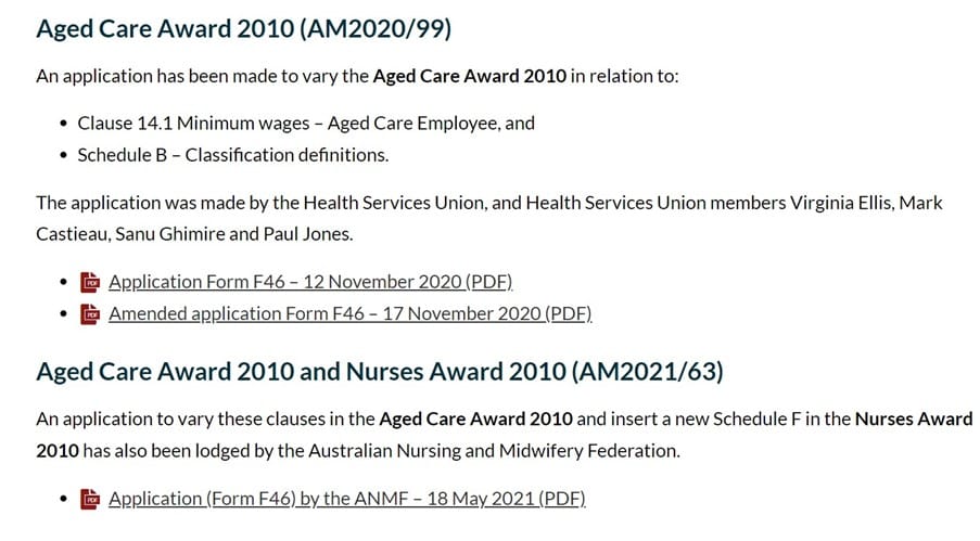 Residential aged care employers to honour 15% pay rise for many workers post image