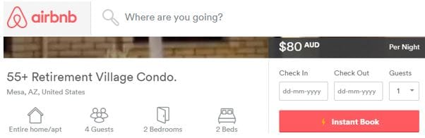 US village units now on Airbnb post image