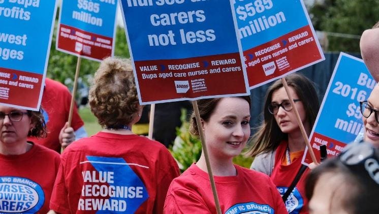 Bupa aged care workers strike in VIC – but staffing remains a sector-wide issue post image