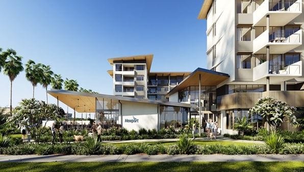 QLD: Stockland opens display suite for $69M vertical village in Newport post image