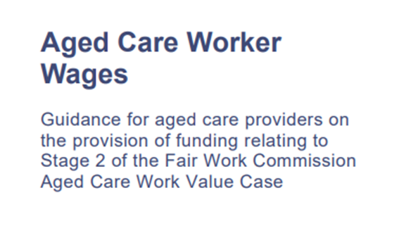 Questions remain a fortnight out from aged care worker pay rise post image