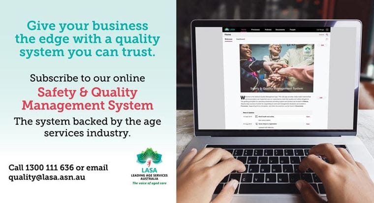 LASA’s online Safety & Quality Management system secures 150 subscribers in its first three months post image