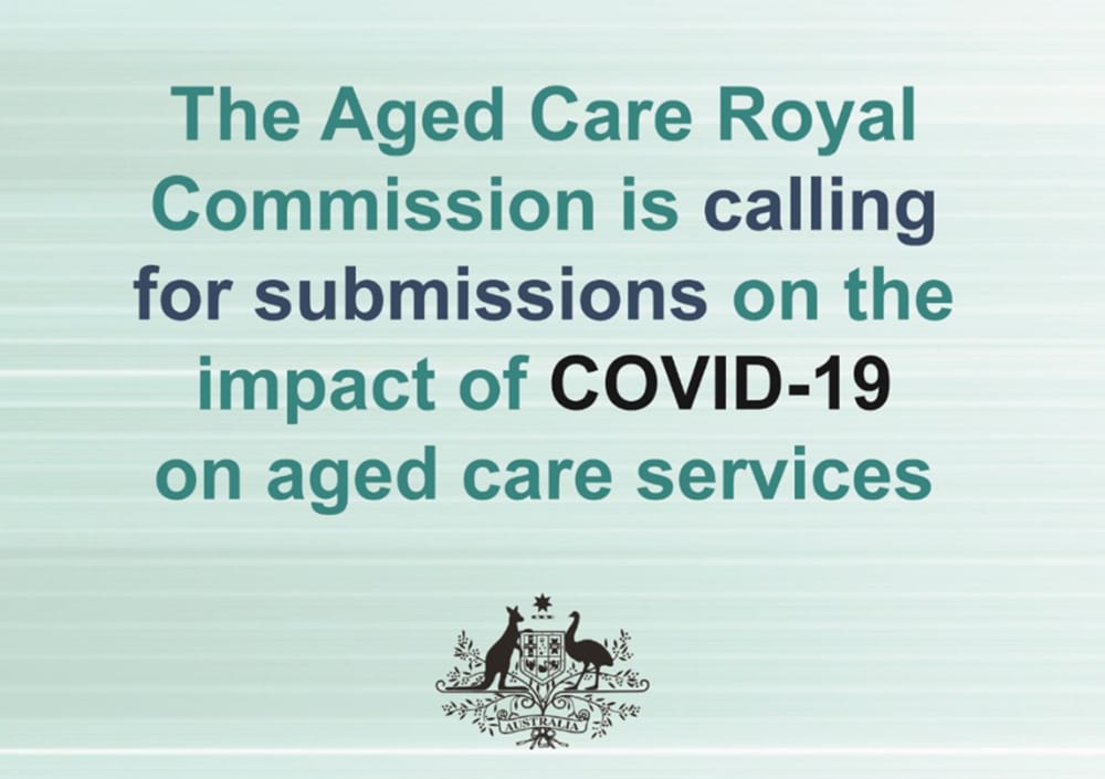 Aged Care Royal Commission calls for submissions on impact of COVID-19 on aged care homes post image