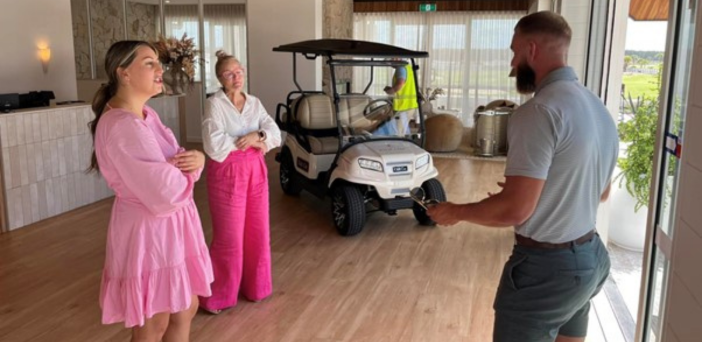 Golf cars for Palm Lake Resort Pelican Waters residents – just like Florida’s The Villages post image