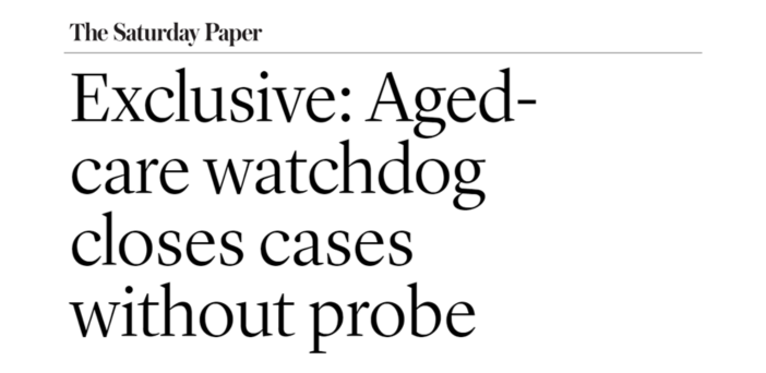 Aged care regulator denies serious incident cases are closed without investigation post image