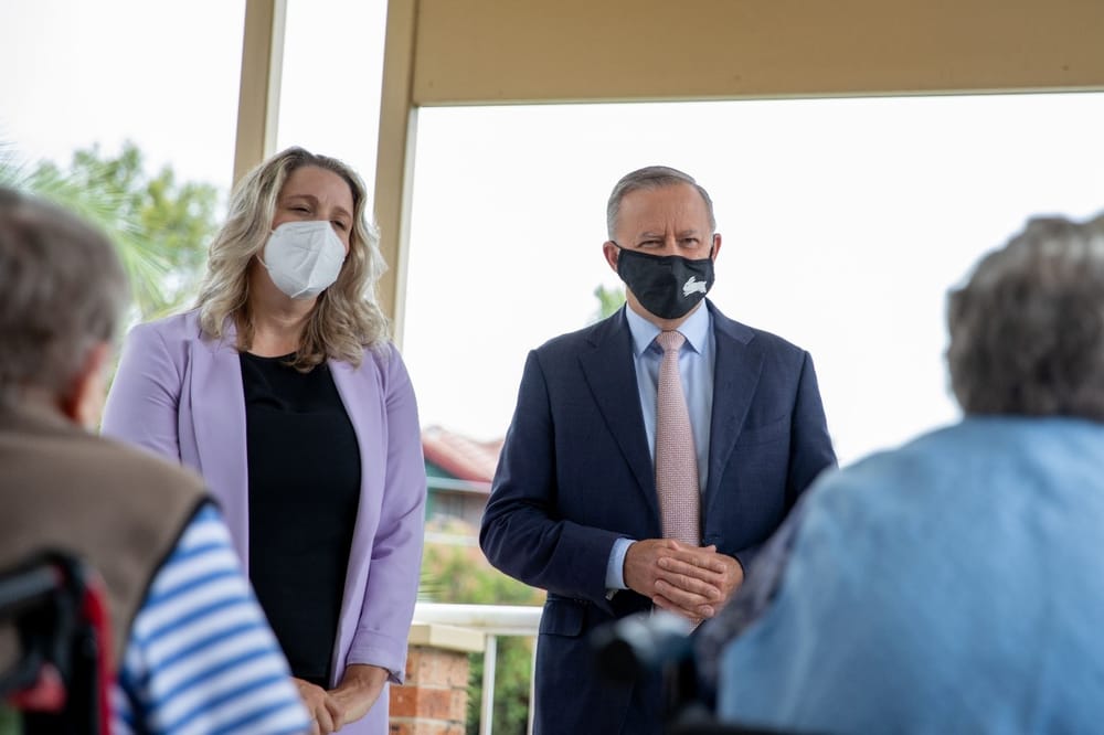 Labor ahead in a poll as Opposition Leader campaigns from RFBI’s Rhodes RAC post image