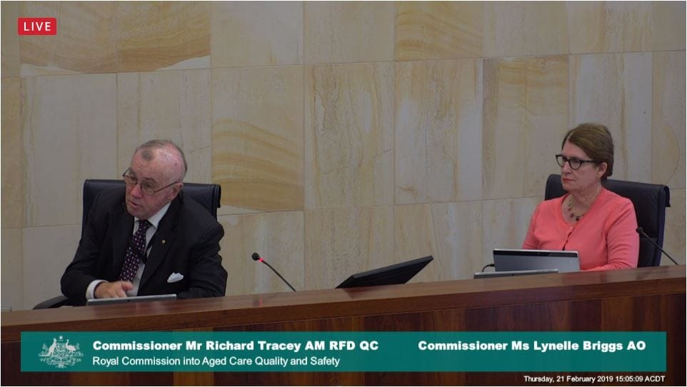 50 staff, six Senior Counsels, media room: reporting live from the Royal Commission post image