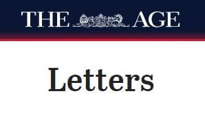 Two letters to The Age last week post image