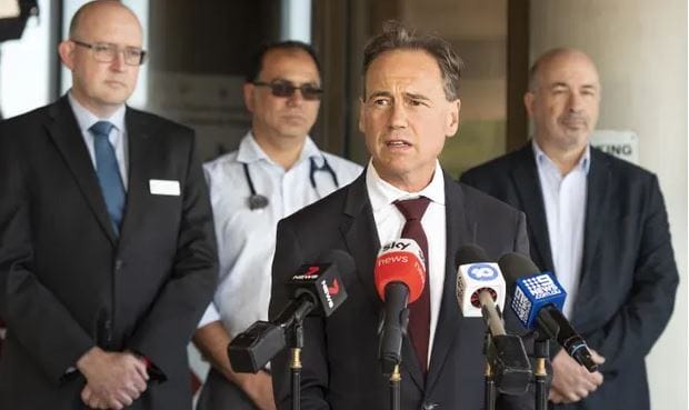 Health Minister Greg Hunt warns families not to pull loved ones out of aged care homes – as facilities told not to host childcare groups post image