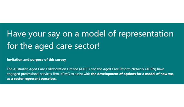Updated: KPMG survey seeks feedback on aged care sector representation – deadline extended to 11:45pm Friday post image
