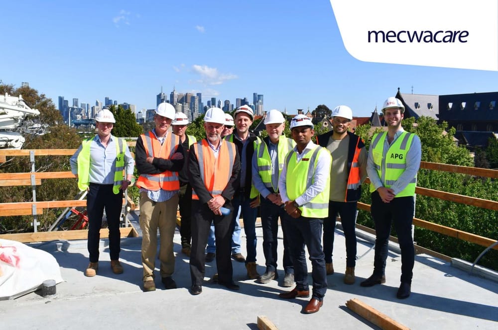 mecwacare management tour its John Hood Terrace aged care facility development in Richmond, Melbourne post image