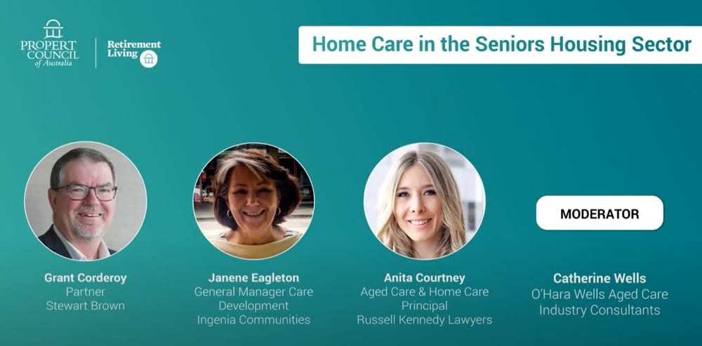 Retirement village operators likely to pick up the ‘care’ shortfall as focus on aged care moves to the home: Grant Corderoy post image