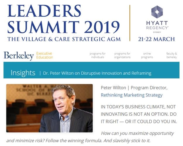 ‘Reframing’ for serious marketers – experience one of the world’s best marketing educators at the LEADERS SUMMIT post image