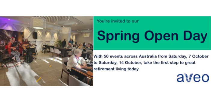 Aveo and Keyton go hard with Open Days to allow locals to discover what retirement living really is post image