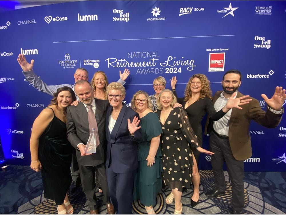 National Retirement Living Awards winners: Chas Jacobsen's The Village Glen recognised by public and peers post image