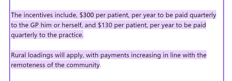 Federal Government announces additional aged care incentives for GPs signed up to MyMedicare post image