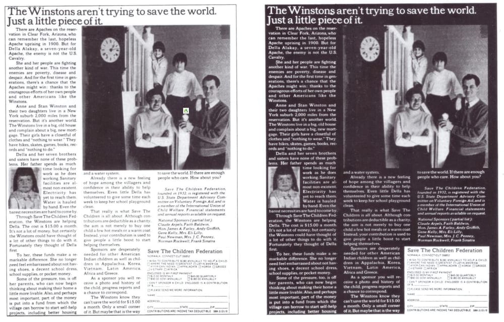 Reverse type may look good and clever but it is lazy design post image