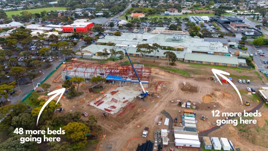 SA Govt announces 130 extra hospital beds by end of 2025 with 264 stuck in hospital, mostly waiting for an aged care bed post image