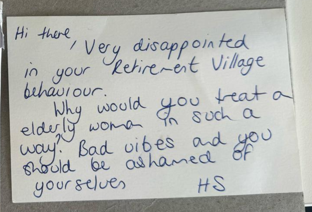 ABC 7.30 report on Pinnacle Living see staff receive counselling after receiving abusive calls and hate mail post image