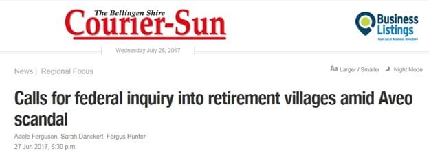 NSW Government to lead other states in urgent review of village marketing post image