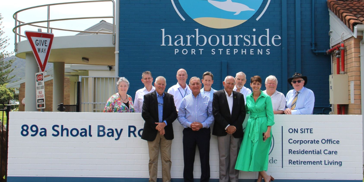 New branding for Harbourside Port Stephens as Board Chair Raad Richards promises expansion post image