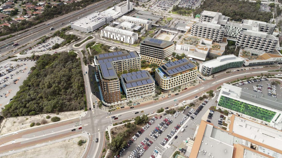 WA's largest private operator Aegis tops out healthcare precinct including 182-bed aged care home post image