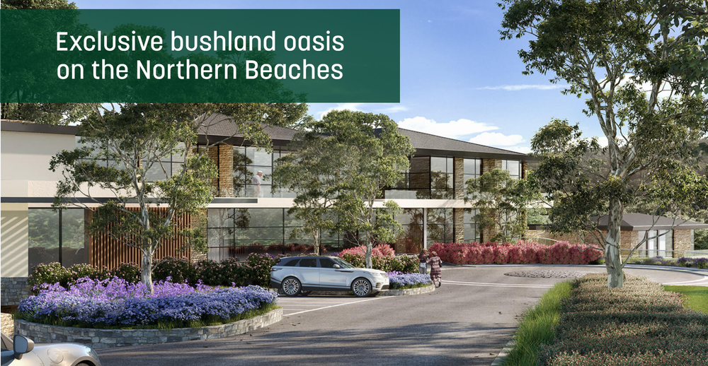 The Falls Estate boutique CAPs development in Sydney’s Oxford Falls north with residences available from $1.45M has 2023 completion date post image