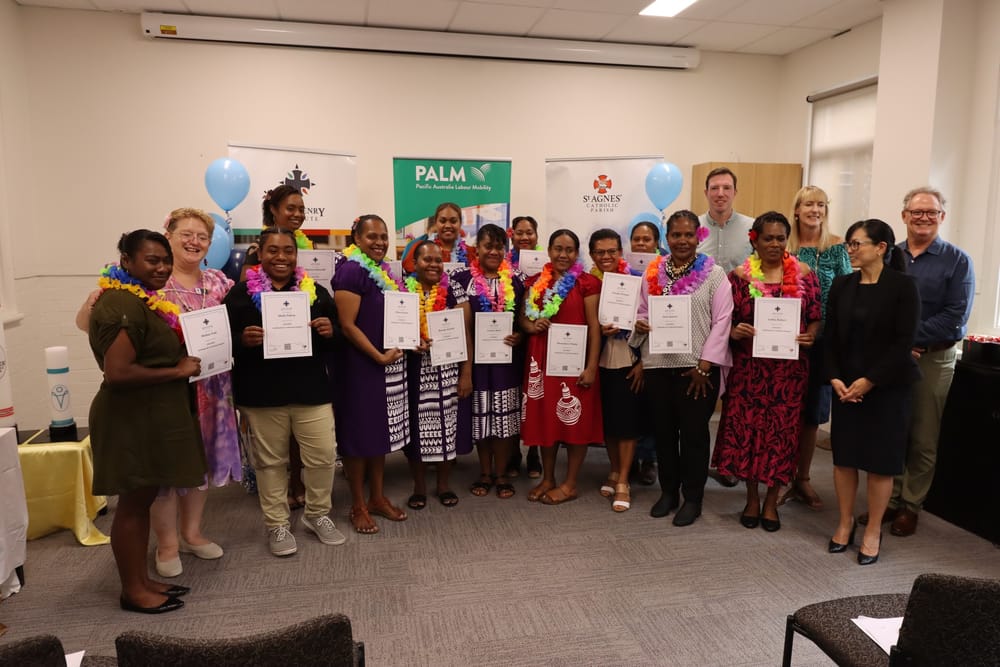 First workers from Vanuatu to earn Cert III under PALM scheme post image