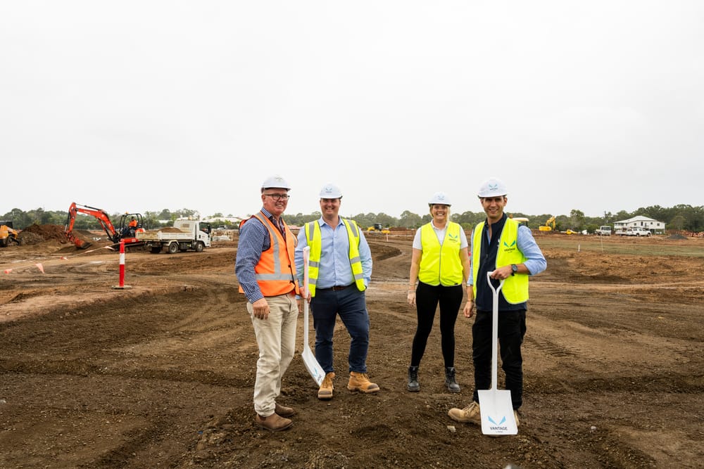 AVID Property’s new LLC venture Vantage starts work on 300-home Hervey Bay location post image
